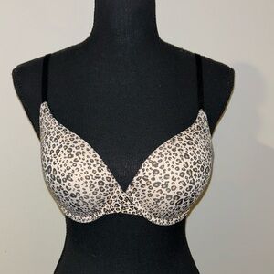 Victoria’s Secret Cheetah Print Perfect Shape Bra - Size 34C